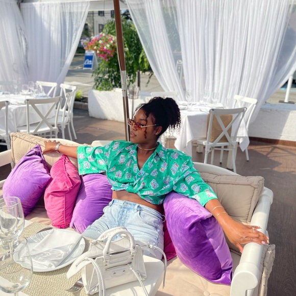 ZARA Crop Top with Knot detail - Picture 7 of 8